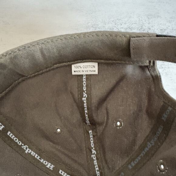 Hornady Ammunition Hat Lot Of 2 Brown Green Adjustable Baseball Caps X2 - Picture 7 of 13